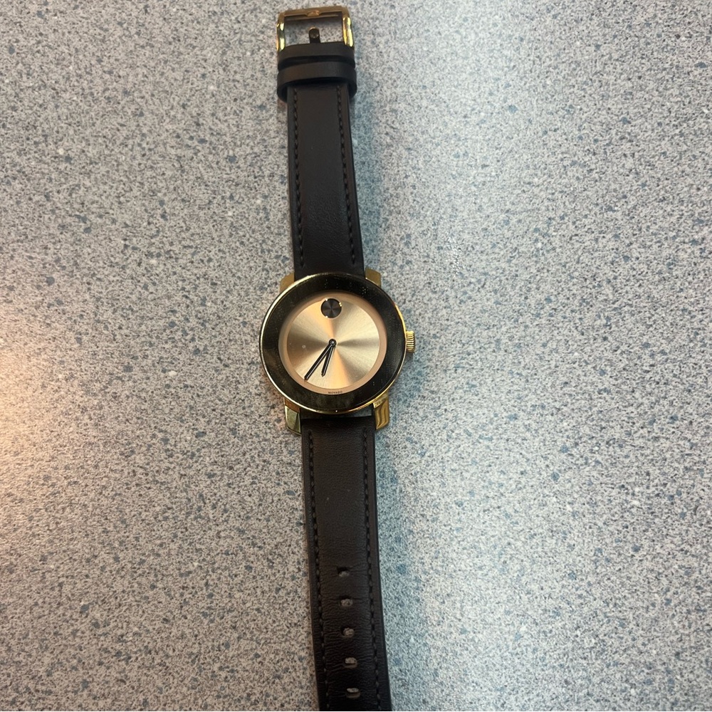 Movado Brown Watch